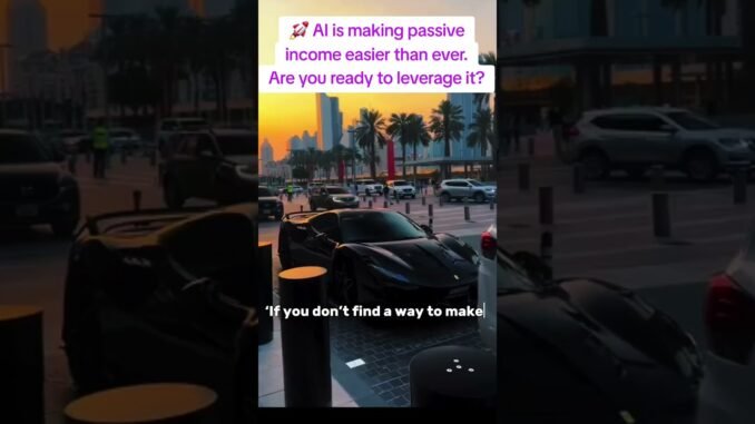 🚀 AI makes passive income easy! Get the $300 AI Guide for $17! #Shorts #PassiveIncome #AI #success