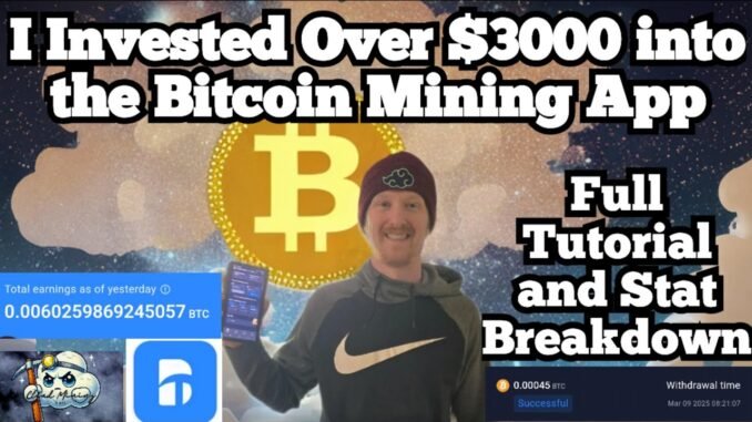 Bitcoin Mining App Full Breakdown, Tutorial and Statistics