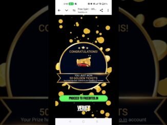 Free Bitcoin, Won 50 Golden Tickets ✨✴️