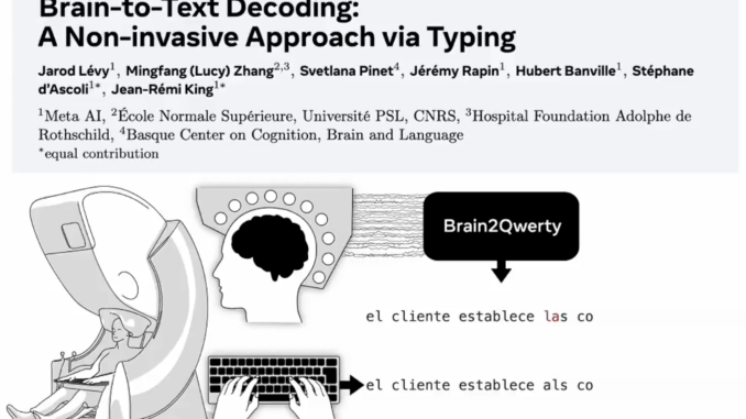 Meta AI Introduces Brain2Qwerty: Advancing Non-Invasive Sentence Decoding with MEG and Deep Learning