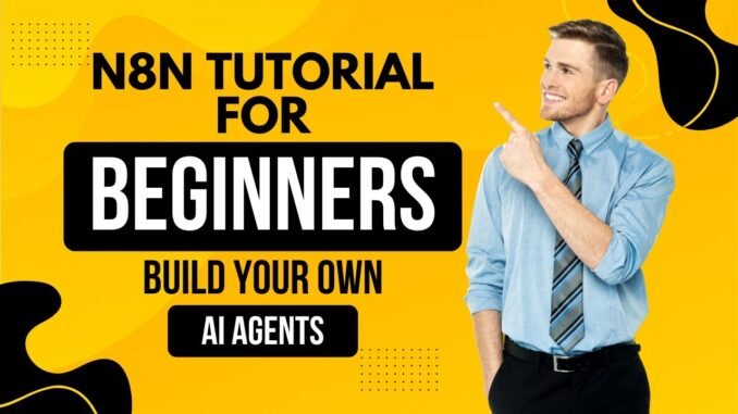 N8N Tutorial for Beginners in URDU / HINDI - Build AI Agents Without any Code!