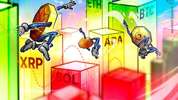 Trump crypto strategic reserve coins ‘ADA, XRP, SOL’ dump, Bitcoin follows