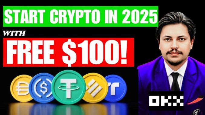 Beginner’s Crypto Guide 🧠 | Get FREE $100 💵 | Step-by-Step Tutorial 📲
