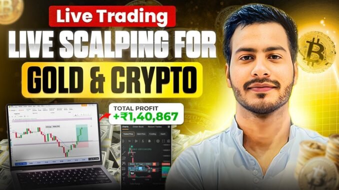 Live Crypto Trading | Bitcoin &  Gold | 20 April | #goldtrading #cryptotrading #bitcoin