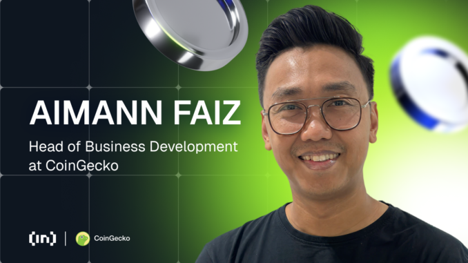 CoinGecko Turns 11: Aimann Faiz Talks Rebrand, Business Model, and Market Outlook