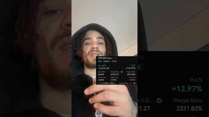 TRADING CRYPTO FOR BEGINNERS🤑 #xrp#crypto#btc#tradingforbeginners#howtotrade#cryptomarket#bitcoin