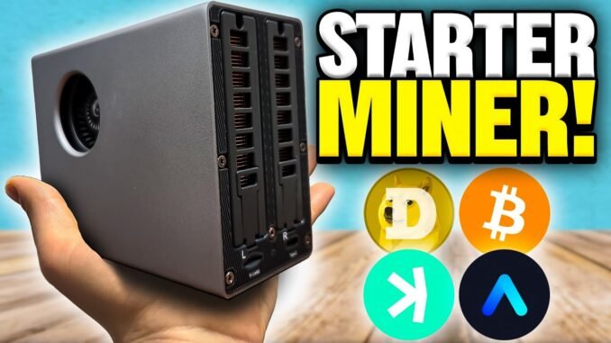 The PERFECT Mini Home CRYPTO Miner for Beginners!