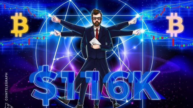 BTC price to $116K next? Bitcoin trader sees 'early week' all-time high