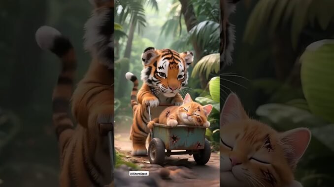 Machine Laughter: AI's Guide to Making You Chuckle! #cuteanimals ##animals