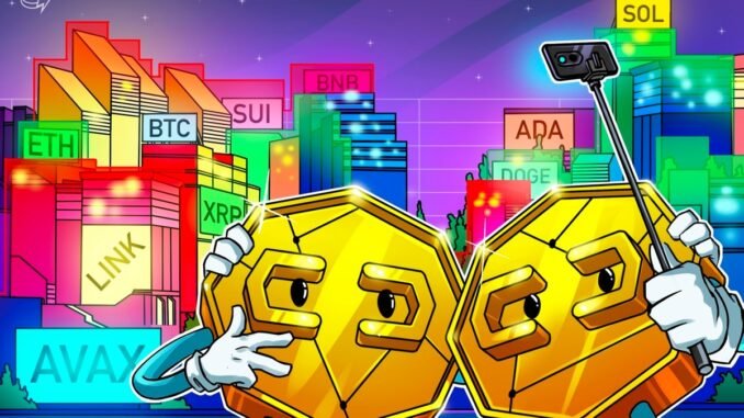 Price predictions of major cryptocurrencies