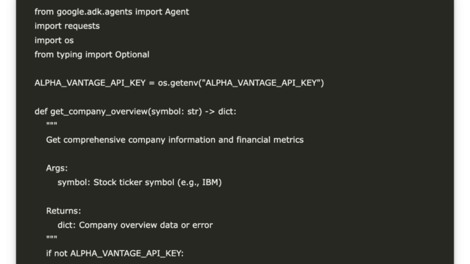 Step-by-Step Guide to Create an AI agent with Google ADK