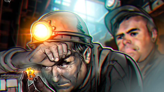 Bitcoin mining difficulty adjusts downward, but only slightly