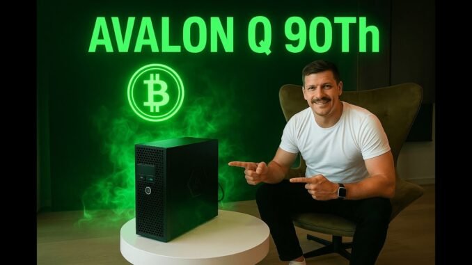 Canaan Avalon Q Home: The Ultimate Bitcoin ASIC Miner for Beginners | Complete Review