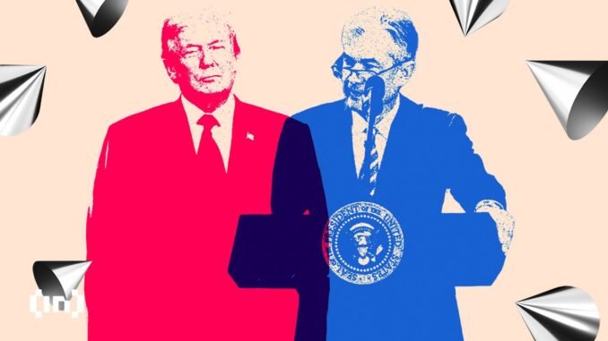 Trump Might Replace Fed Chair Powell  – How Will Bitcoin React?