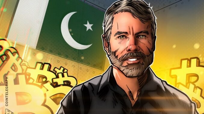Pakistan’s Crypto Moves Get Backing From Strategy’s Saylor