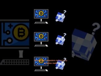 What is Bitcoin Mining (Explained in 30s) #bitcoin #btc #mining #bitcoinmining #cryptonews #crypto
