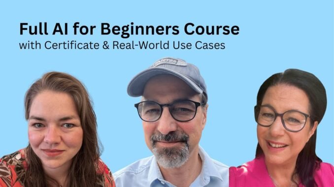 ✅ AI for Beginners in 15 Minutes - with Certificate & Real-World Use Cases
