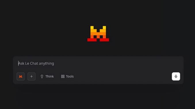 Mistral AI gives Le Chat voice recognition and deep research tools