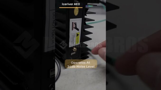 Ready to mine with the Iceriver AE0? 🛠️