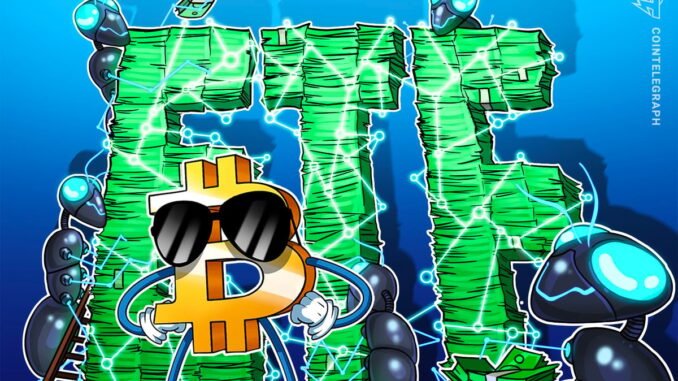 US Bitcoin ETFs Cross $50B In Net Inflows Since Inception