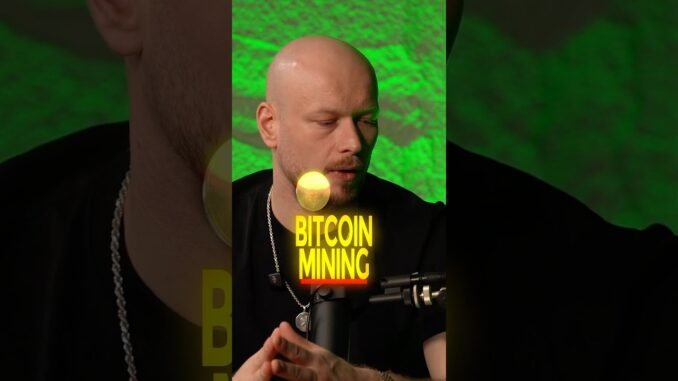 Bitcoin-Mining: Warum die erste Kryptowährung für Freiheit steht#kryptomining #cryptomining