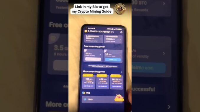 CRYPTO MINING 2025 #cryptomining