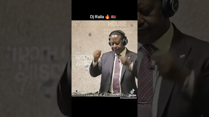 DJ RAILA 😂😂😂 #riggyg #ruto #news #funny #uhurukenyatta #ai #africa