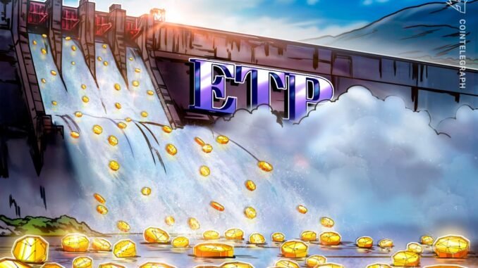 Ether Leads ETP Inflows Last Week As Price Revisits $4K
