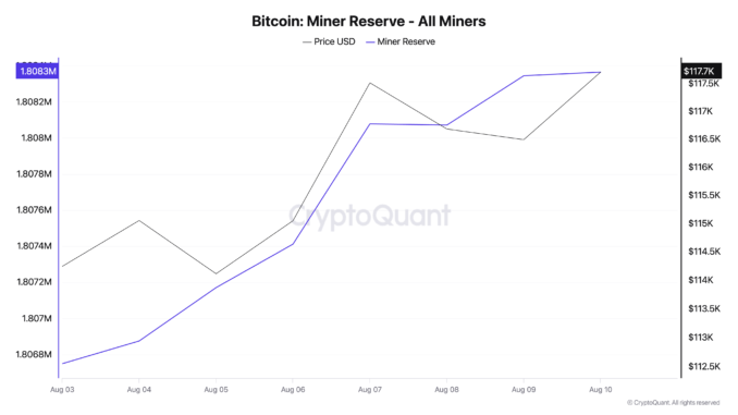 Bitcoin Miner Reserve.