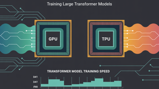 How Do GPUs and TPUs Differ in Training Large Transformer Models? Top GPUs and TPUs with Benchmark