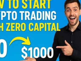 HOW TO START CRYPTO WITH ZERO CAPITAL, BEGINNERS GUIDE