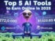 AI Tools to Make Money Online – Beginners Can Start Today