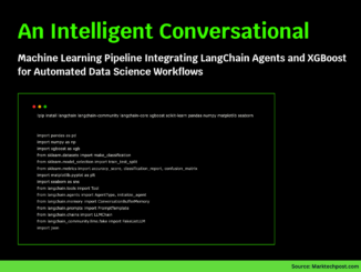 An Intelligent Conversational Machine Learning Pipeline Integrating LangChain Agents and XGBoost for Automated Data Science Workflows