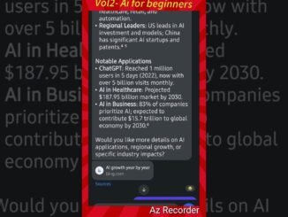 Artifial Intelligence  "Volume 2 Intro for Ai beginners " continued from Volume 1 Ai for beginners