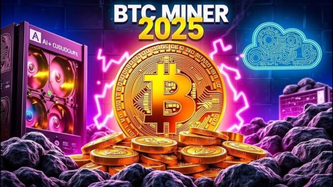 BTC Miner 2025 🚀 How Bitcoin Mining Works with Cloud & AI Tools