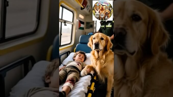 Heart-Touching Scene: Loyal Dog Guides Rescuers Through the Ruins .   #dog #loyalty #kids #survivor