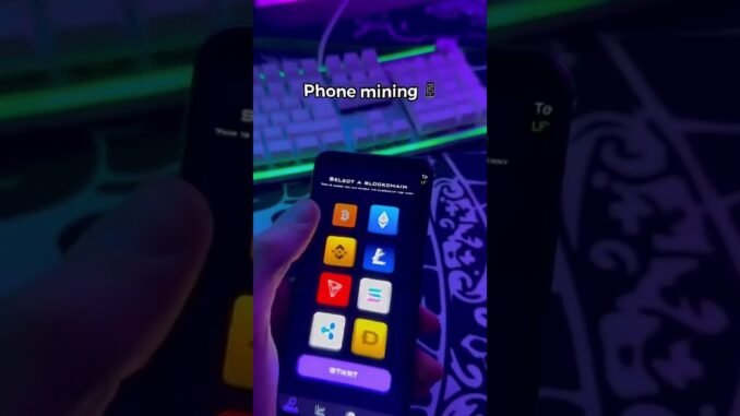 Krypto auf dem Smartphone MINEN: Von 0 auf 100€ in 7 Tagen – Vollständige Anleitung!