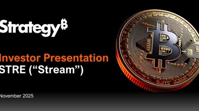 Strategy plans to offer 3.5M STRE preferred shares to fund Bitcoin and corporate needs