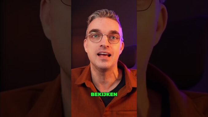 AI voor Beginners: Fijne Feestdagen & Gelukkig Nieuwjaar! #shorts