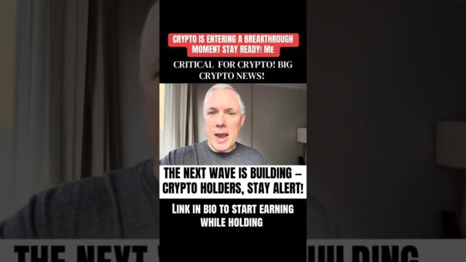 Big Crypto News Update 🚨 #ripple #cryptocurrency #crypto #digitalcurrency #xrparmy #xrpnews  #xrp