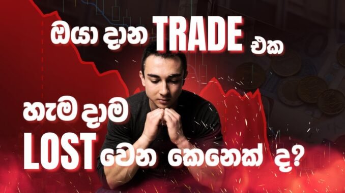 Crypto Trade | Profit ද? Loss ද?  | Trading Beginners Sinhala
