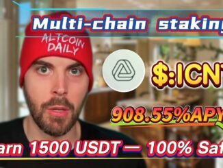 No-Risk ICNT Staking: Achieve 908.55% Annual Yield Easily! The Simplest Mining Guide