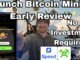 Launch Bitcoin Mining Early Review + BTC Withdrawal to Speed Wallet