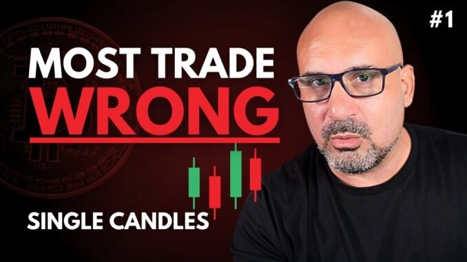 Single Candlestick Patterns in Crypto That Beginners Get Wrong
