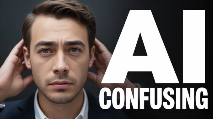 Why AI Is So Confusing for Beginners (Simple Explanation)