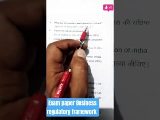 business regulatory framework exam 📜 dekho 🔝 #bts #ai #dance #shorts #ytshorts #youtube #edit #news