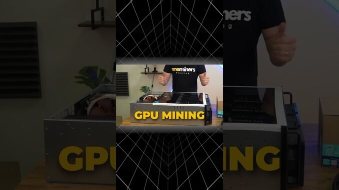 AI Mining Server #cryptonews #btc #oneminers #cryptocurrency #asicminer #viral #shorts #usa