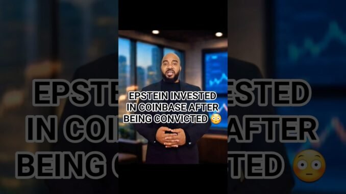 Jeffrey Epstein’s Early Crypto Ties: Coinbase, Bitcoin, and Market Trust